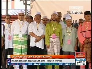 Lima penjuru di PRK DUN Chempaka