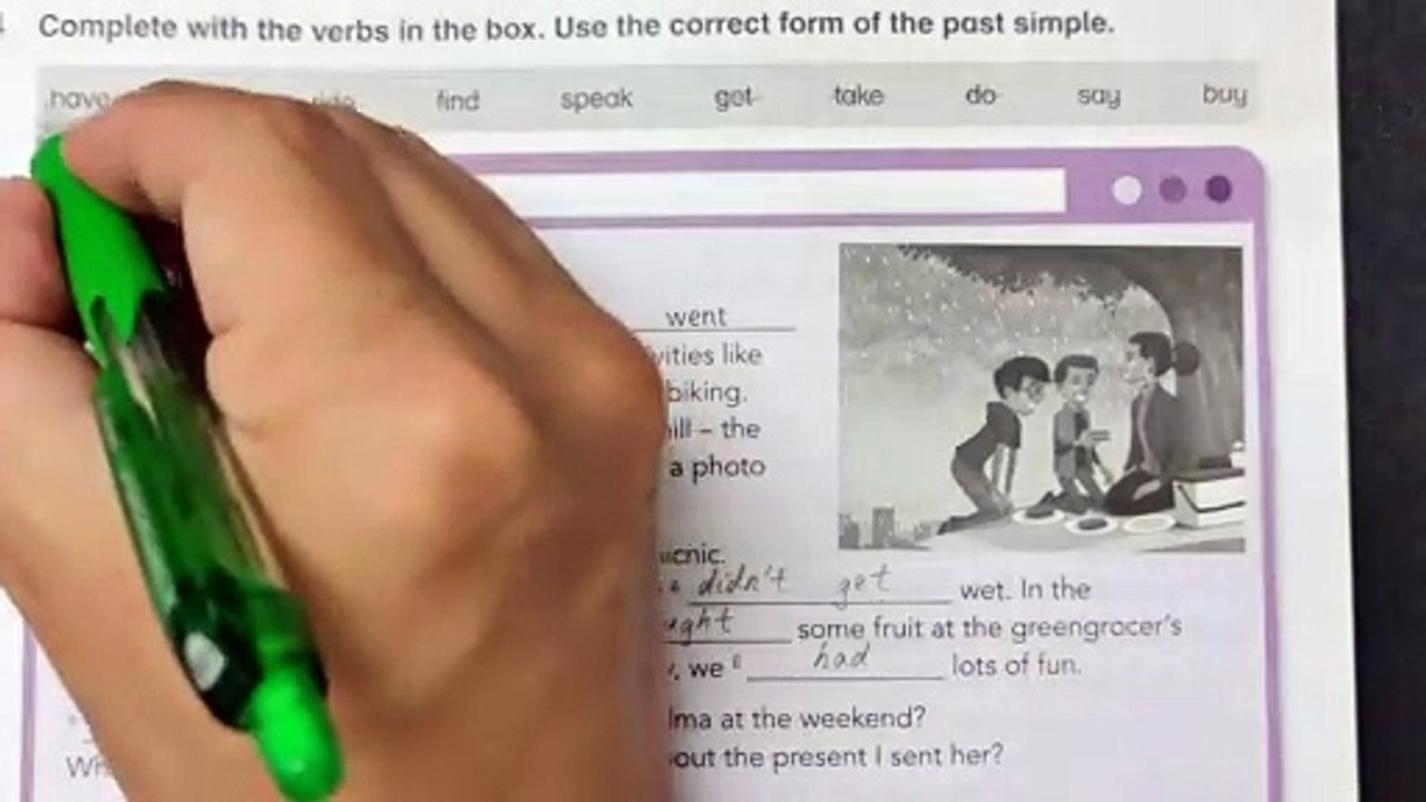Year 6 Academy Stars Workbook Answer Page 7Unit WelcomeLesson 2 Let's review!