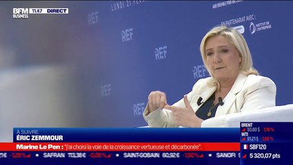Marine Lepen: "Nous devons investir massivement non seulement dans le pouvoir d'achat, mais dans la natalité"