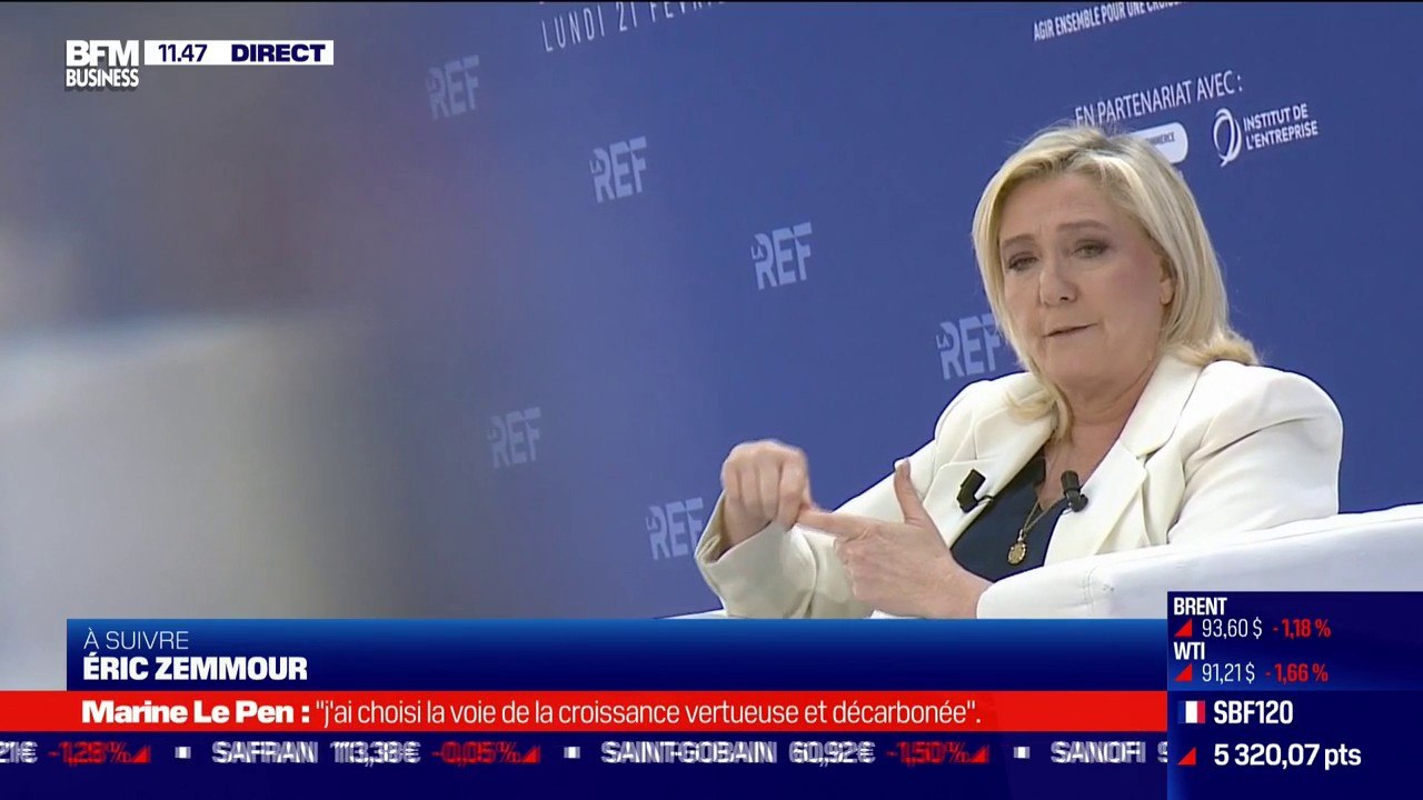 Marine Lepen: "Nous devons investir massivement non seulement dans le pouvoir d'achat, mais dans la natalité"