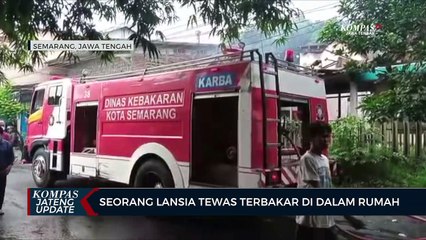 Seorang Lansia Tewas Terbakar di Dalam Rumah