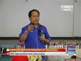 Tuntutan bagi stok dikenakan SST dibenarkan