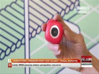 Dengan Podo, pengguna akan ucap selamat tinggal monopod