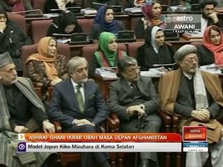 Ashraf Ghani ikrar ubah masa depan Afghanistan