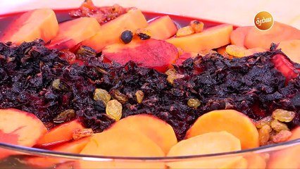 بطاطا مع البنجر | نجلاء الشرشابي