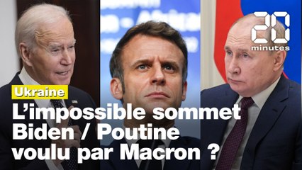 Скачать видео: Crise en Ukraine: Biden/Poutine, l'impossible sommet voulu par Macron