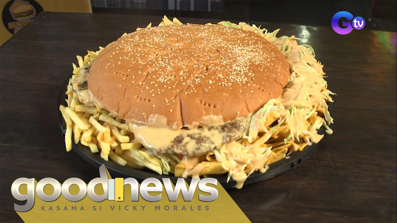 Good News: Kakasa ka ba sa 'Jurrasic Burger' mukbang challenge na ito?