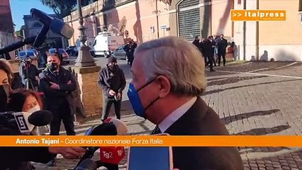 Sassoli, Tajani "Abbiamo perso un grande presidente"