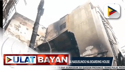 Apat, patay sa nasunog na boarding house sa Sta. Cruz, Maynila; Arson investigators, inaalam kung bakit hindi nakalabas ng bahay ang mga biktima