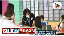 Walk-in sa lahat ng age group, pwede na sa lahat ng vaccination sites sa Maynila