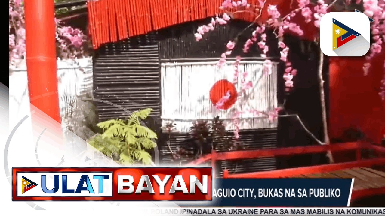 Japanese-Korean garden sa Baguio City, bukas sa...