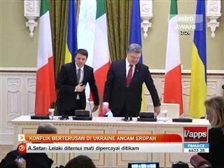 Konflik berterusan di Ukraine ancam Eropah