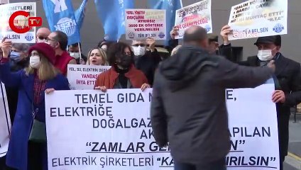 Ankara'da zam protestosu: Bu milleti bir çaya muhtaç ettiniz