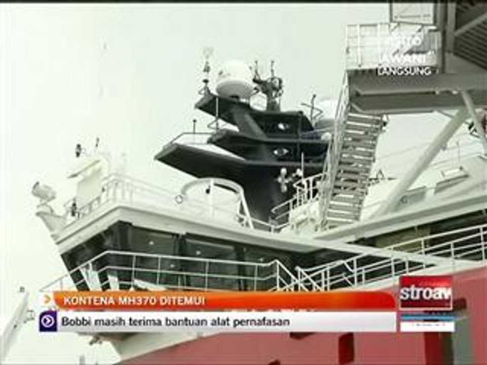 Kontena MH370 ditemui
