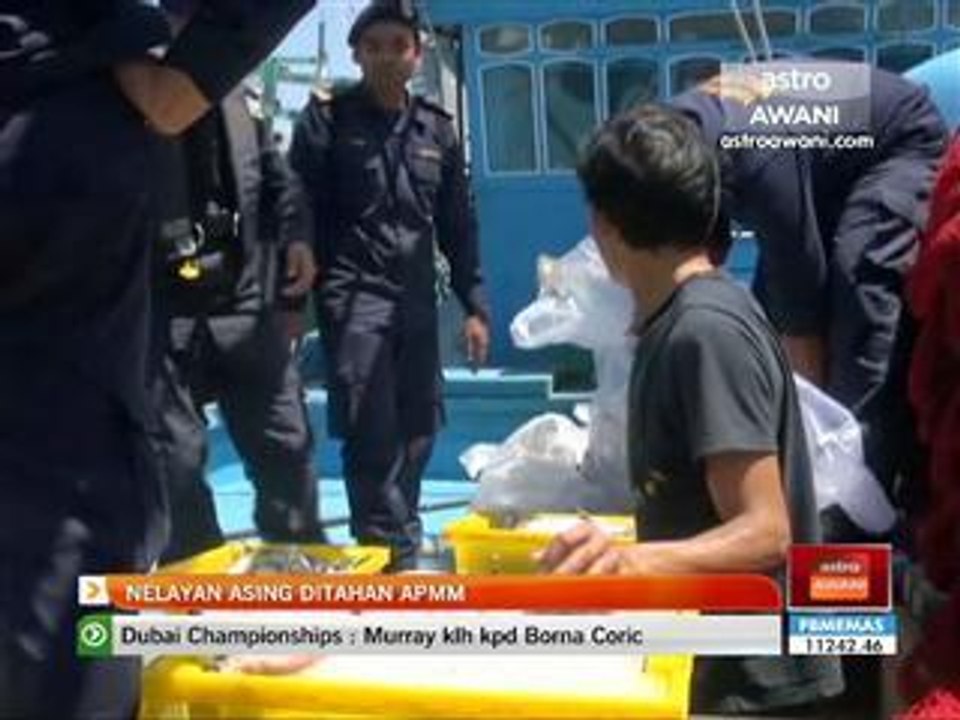 Nelayan asing ditahan APMM