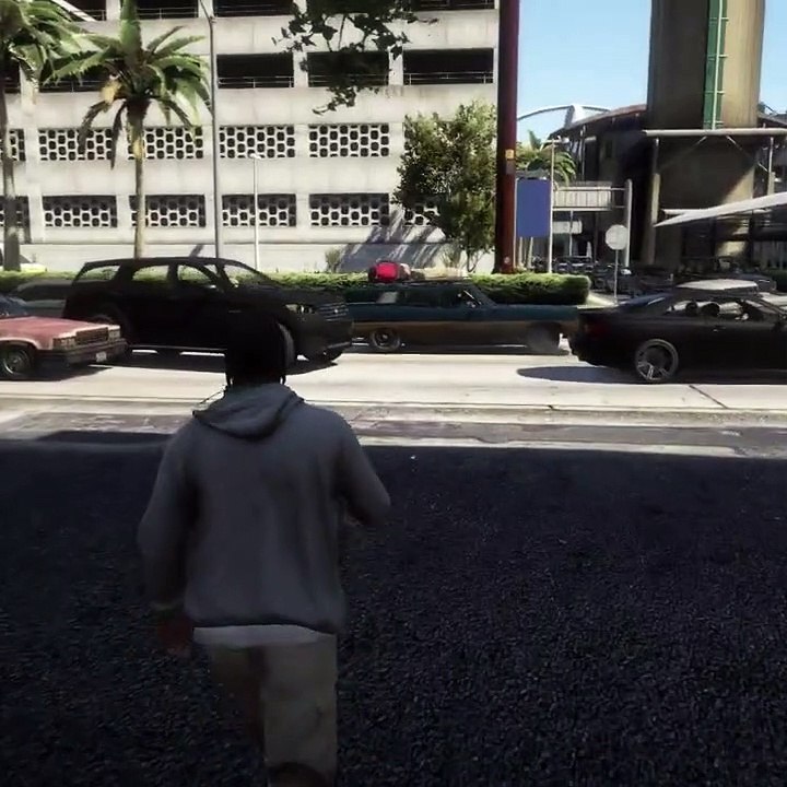 GTA 5 Open World gameplay _ Korban tabrak lari - Random moments