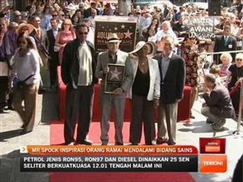 Mr Spock inspirasi orang ramai mendalami bidang sains