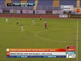 Permulaan baik buat skuad bawah 23 tahun