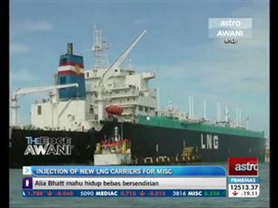 Injection of new LNG carriers for MISC