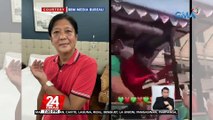Paglilinaw ng kampo ni dating Sen. Bongbong Marcos, hindi umiiwas sa pakikipagkamay... | 24 Oras