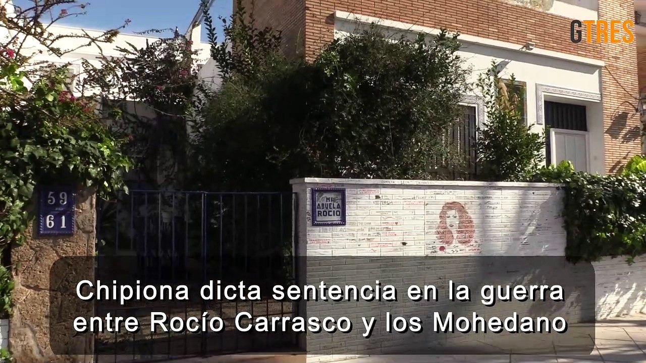 Chipiona dicta sentencia: apoyo a Rocío Carrasco con pintadas