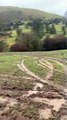 Off-road vehicles cause damage to agricultural land near Buxton