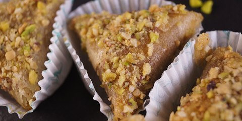 Samsa aux fruits secs - صمصة بالفواكه الجافة