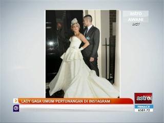 Lady Gaga umum pertunangan di Instagram