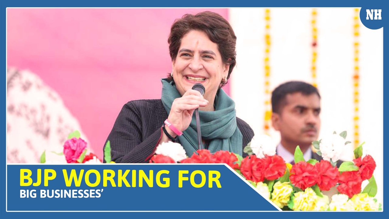 A glimpse of Priyanka Gandhi's 'Jansampark Abhiyan' rally in Raebareli