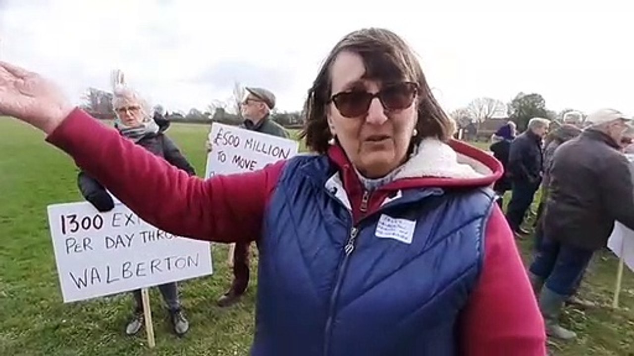 A27 silent protest