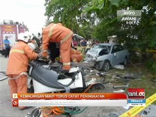 Kemalangan maut terus catat peningkatan