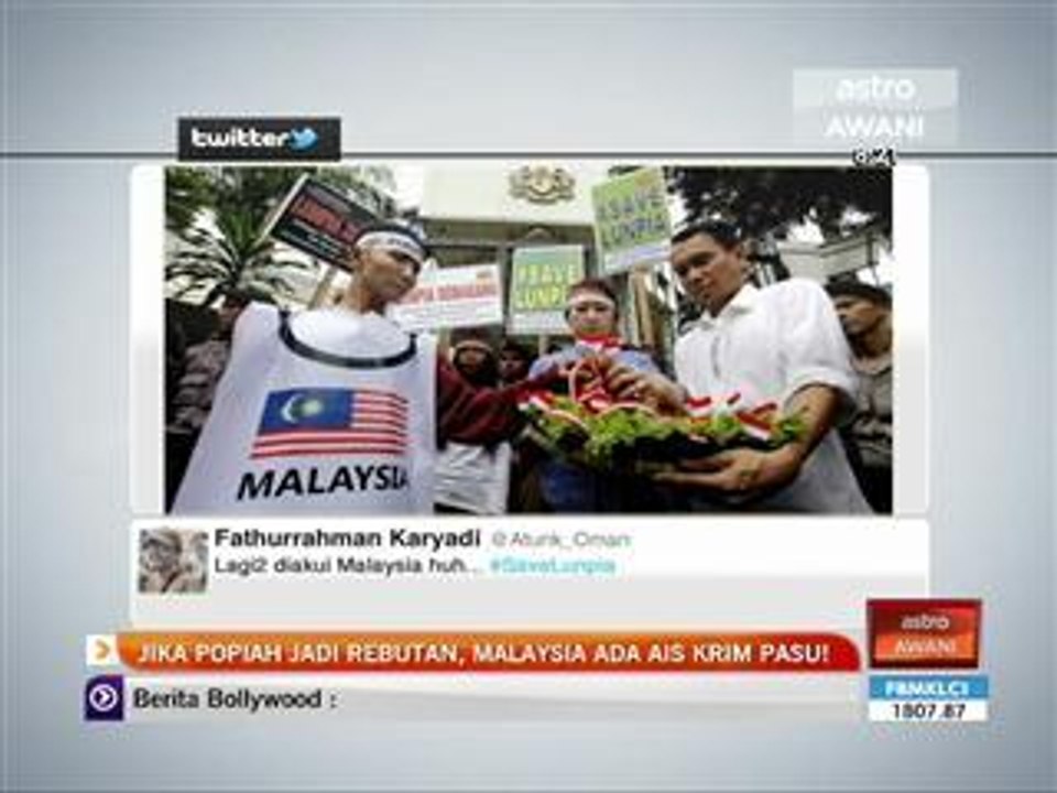 Jika popiah jadi rebutan, Malaysia ada ais krim pasu