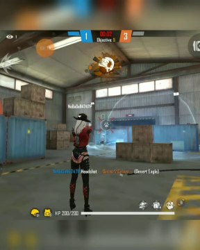 Desert eagle one tap headshot short gameplay video || Garena free fire