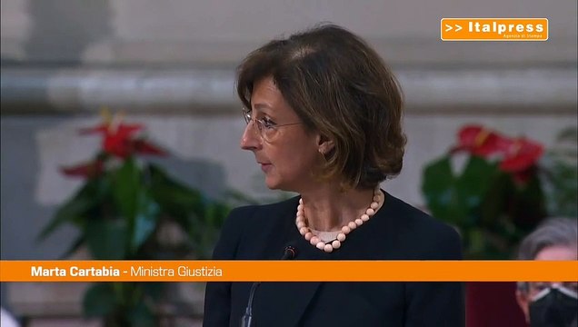 Giustizia, Cartabia Ineludibile la riforma del Csm