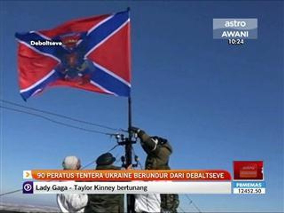 90 peratus tentera Ukraine dari Debaltseve