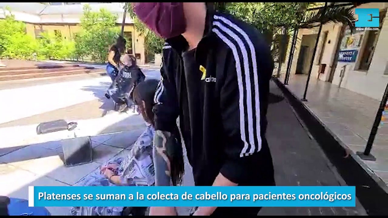 Platenses se suman a la colecta de cabello para pacientes oncológicos