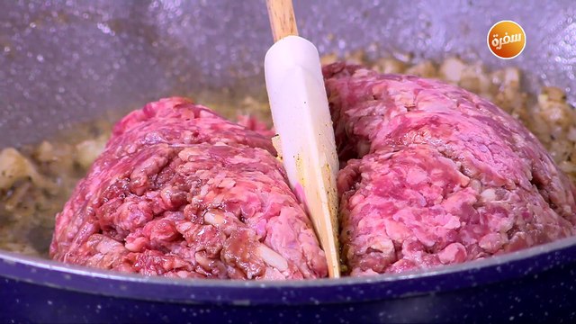 طاجن لسان عصفور باللحمة | أميرة شنب
