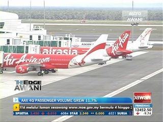 AAX 4Q passenger volume grew 11.7%