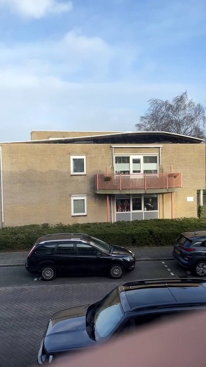 Strong Winds Remove Roof