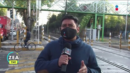 Choque entre taxi y Tren Ligero deja un muerto en calzada de Tlalpan