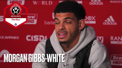 Sheffield United's Morgan Gibbs-White discusses his future