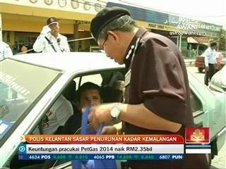 Polis Kelantan sasar penurunan kadar kemalangan