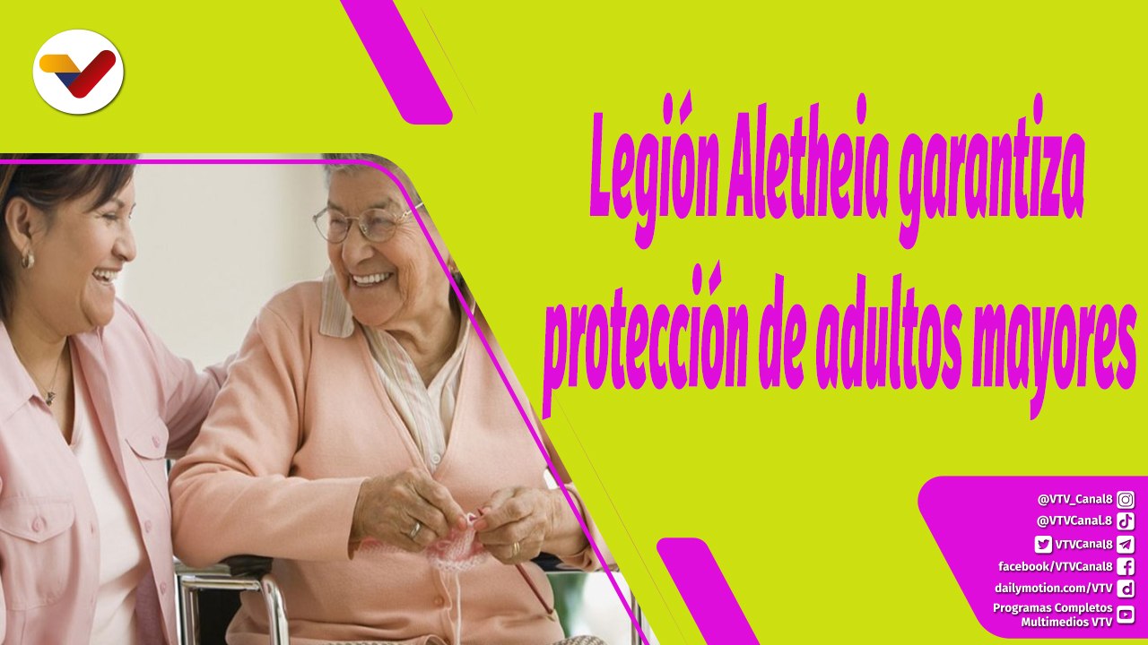 Buena Vibra |  Fundación "Legión Aletheia" fortalece el cuidado de adultos mayores en estado de abandono