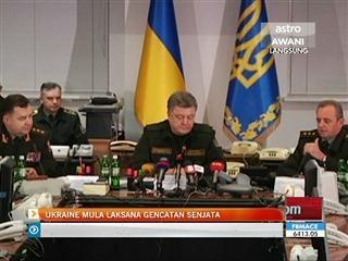 Ukraine mula laksana genjatan senjata