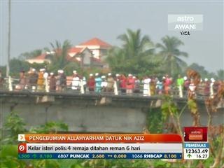 Ribuan rakyat berarak ke tanah perkuburan