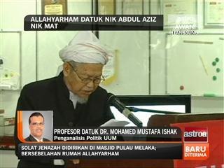 Pemergian Allahyarham satu kehilangan besar