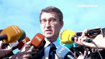Feijóo reclama una solución "urgente" ante la "situación de colapso" en el PP