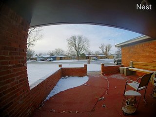 Guy Running out to Car Slips on Ice