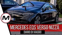 MERCEDES EQS VERSO NIZZA | Viaggio elettrico nel lusso