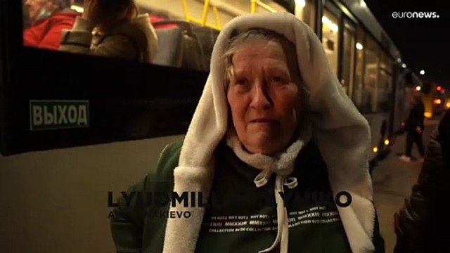 Evakuierte aus Donbas: Das ist echter Krieg